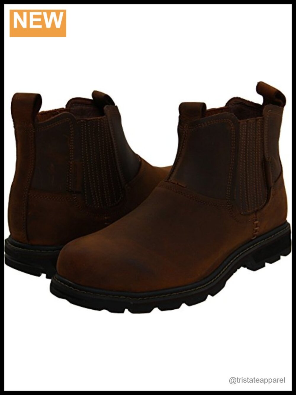 Skechers Men's Blaine Orsen Leather Chelsea Ankle Boot